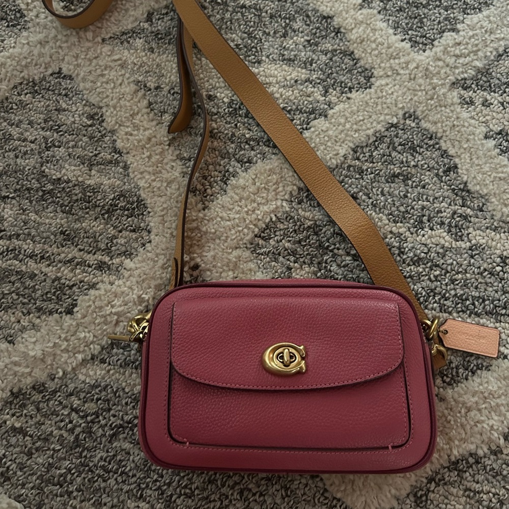 Coach camera crossbody
